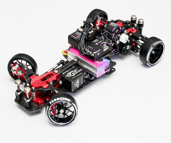 ドリラジ　フルセット TG super TT 1/24 初心者ドリフト二駆蚊車全セット – RCHOBBY-JP