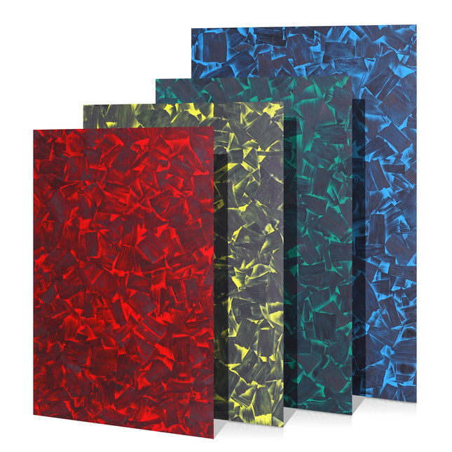 ARRIS 300x400mm フォージットカーボンプレート カラー色鍛造炭素繊維積層板