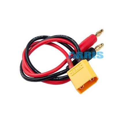 ARRIS XT90 充電用 リード 線 XT90 オス コネクター to 4mm バナナプラグ