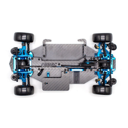 PMM 1/10 RCドリフトカー Mシャーシ TRF416 ベルト駆動4WD シャーシキット