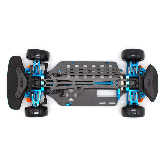 PMM 1/10 RCドリフトカー TT01ベース改ドリフト仕様アルミ・カーボン強化モデル