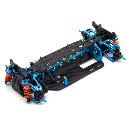 PMM 1/10 RCドリフトカー TT01ベース改ドリフト仕様アルミ・カーボン強化モデル