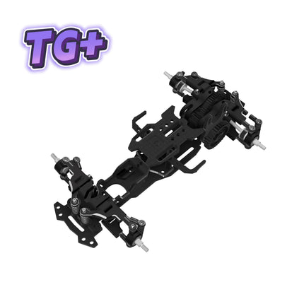 TG Super TG+ 1/24 1/28 RWD RC ドリフトメタルシャーシ