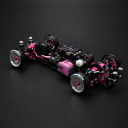 TG Super TG+ 1/24 RWD RCドリフトカーシャーシ（電子パーツ付属）