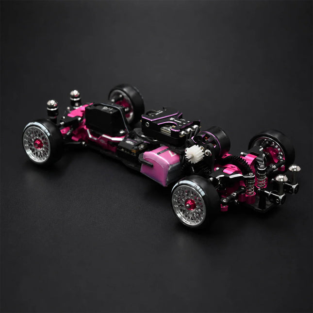 TG Super TG+ 1/24 RWD RCドリフトカーシャーシ（電子パーツ付属）