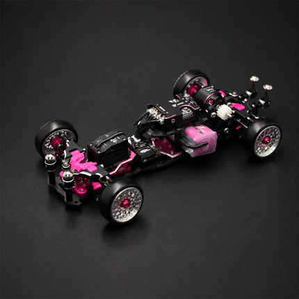 TG Super TG+ 1/24 RWD RCドリフトカーシャーシ（電子パーツ付属）