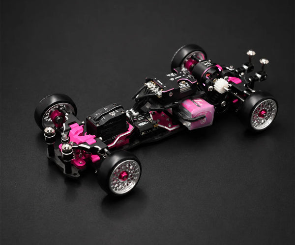 TG Super TG+ 1/24 RWD RCドリフトカーシャーシ（電子パーツ付属