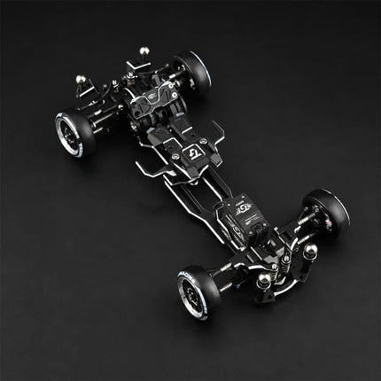 TG Super TG+ OP版 1/24 RWD RCドリフトカーシャーシ（電子パーツ付属）