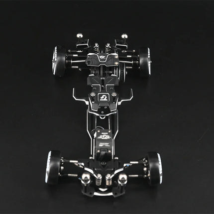 TG Super TG+ OP版 1/24 RWD RCドリフトカーシャーシ（電子パーツ付属）