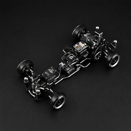TG Super TG+ OP版 1/24 RWD RCドリフトカーシャーシ（電子パーツ付属）