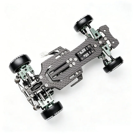 LSD MONO 1/24 RWD RC ドリフト蚊車 組立完成品