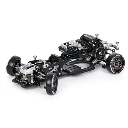 LSD MONO 1/24 RWD RC ドリフト蚊車 組立完成品