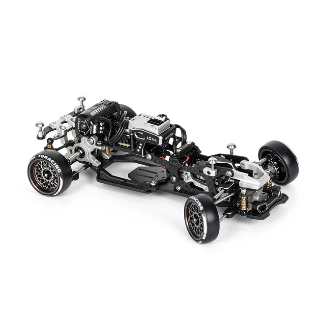 LSD MONO 1/24 RWD RC ドリフト蚊車 組立完成品