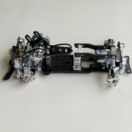 Clover-SSS 1/24 1/28 RCドリフト蚊車ミニカーシャーシ
