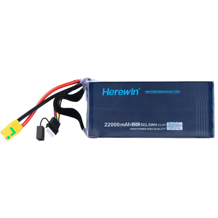 Herewin 22000mAh 25C 22.8V 6S リポバッテリー ソフトパック高圧版