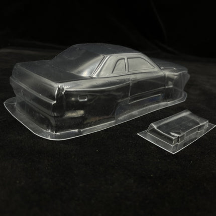 ARRIS 1/28 ミニRC蚊車用 クリアPCボディ 京商Mini-Z対応  Nissan Skyline GT-R R32風 未塗装