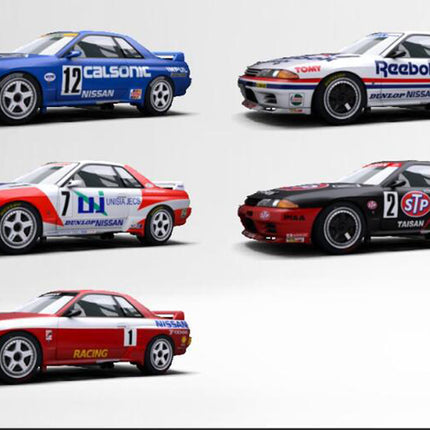 ARRIS 1/28 ミニRC蚊車用 クリアPCボディ 京商Mini-Z対応  Nissan Skyline GT-R R32風 未塗装