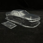 ARRIS 1/28 ミニRC蚊車用 クリアPCボディ 京商Mini-Z対応  Nissan Skyline GT-R R32風 未塗装