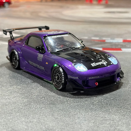 TG SUPER Fujimi RX-7 1:24 カーシェルカスタムボディー