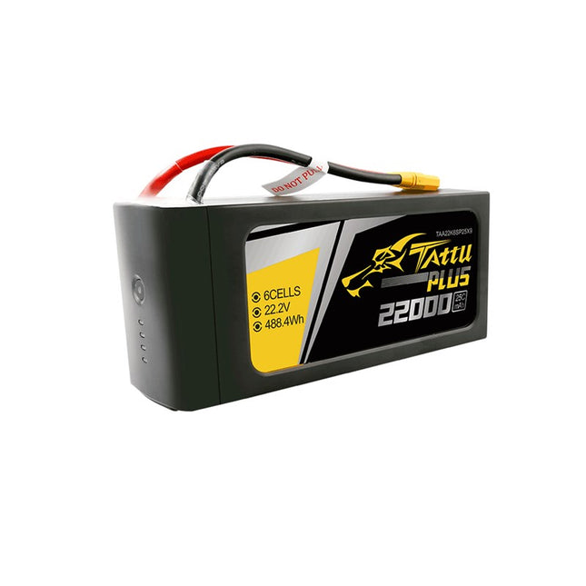 TATTU PLUS 22000mAh 6S 25C 22.2VLipoスマートリポバッテリー