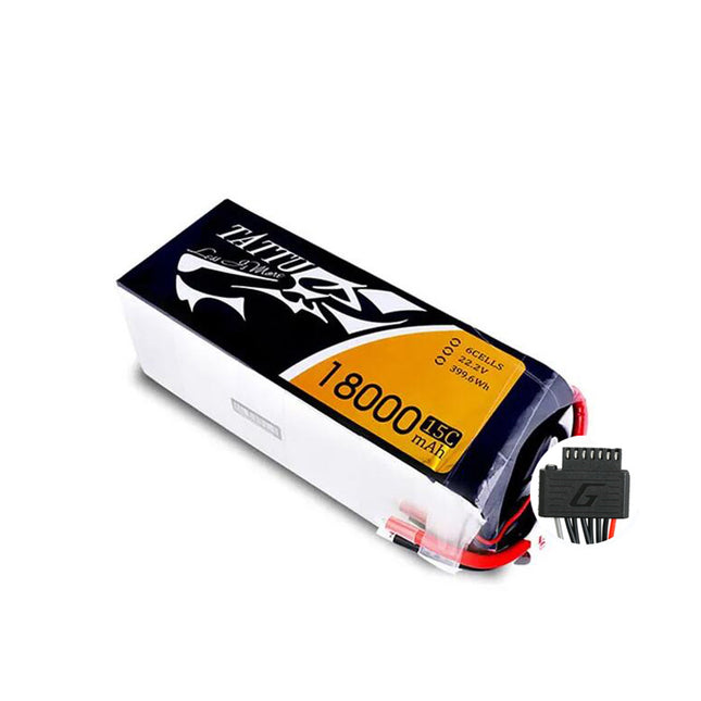 Tattu 6S 18000mAh 25C 22.2V リポバッテリー G-TECH版