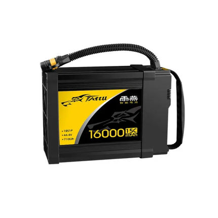Tattu 12S1P 44.4V 16000mah 15C インテリジェントリポバッテリー AS150U