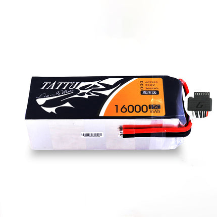 TATTU HV 16000mAh 15C 22.8V 6S リポバッテリーG-TECH 高圧版