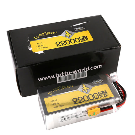 Tattu HV 6S 22.8V 22000mah 25C リポ バッテリー「豊」シリーズ 高圧 G-TECH版
