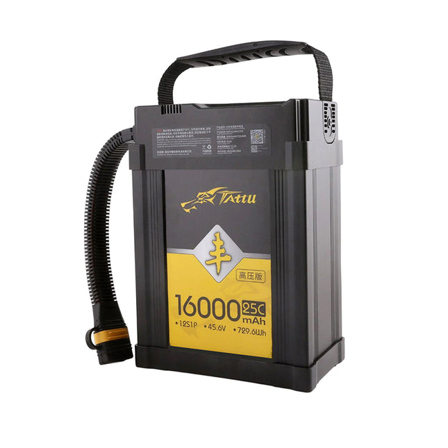 Tattu HV12S1P 45.6V 16000mah 25C スマートリポバッテリー「豊」シリーズ高圧版