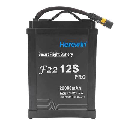 Herewin 12S 22000mah 25C 44.4V リポバッテリー AS150U