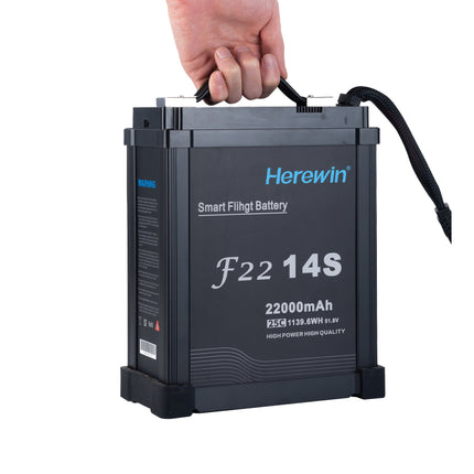 Herewin 14S 22000mah 25C 51.8V スマートリポバッテリー