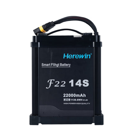 Herewin 14S 22000mah 25C 51.8V スマートリポバッテリー