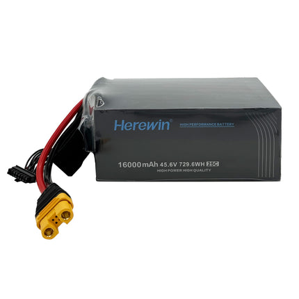 Herewin 12S 16000mAh 25C 45.6V  ソフトパックリポバッテリー  高圧版 AS150U