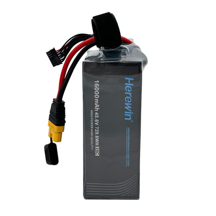 Herewin 12S 16000mAh 25C 45.6V  ソフトパックリポバッテリー  高圧版 AS150U