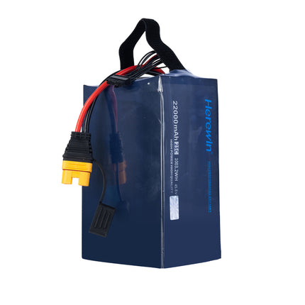 Herewin 12S 22000mAh 25C 45.6V  ソフトパックリポバッテリー  高圧版 AS150U