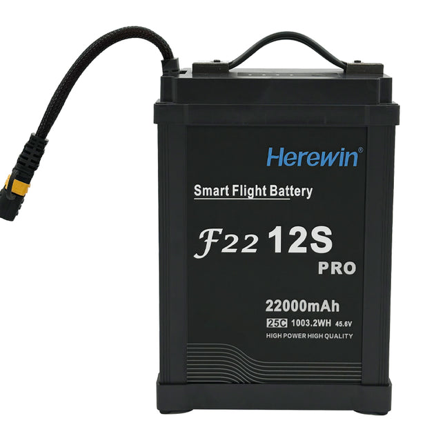 Herewin 12S 22000mah 25C 45.6V スマートリポバッテリー  高圧版 AS150U