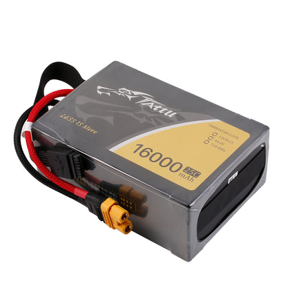 Tattu 12S 16000mAh 25C 44.4V リポバッテリー ソフトパック ハンドル付き AS150U-F