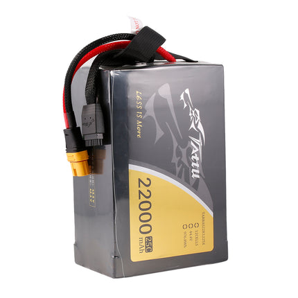 Tattu 12S 22000mAh 25C 44.4V リポバッテリー ソフトパック ハンドル付き AS150U-F