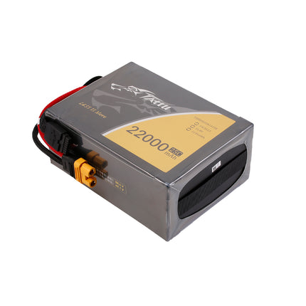 Tattu 14S 22000mAh 25C 51.8V リポバッテリー ソフトパック ハンドル付き AS150U-F