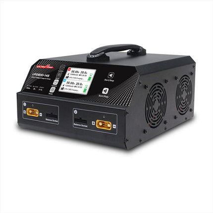 Ultra Power UP2800-14S充電器 2X1400W 28A 6-14S LiPo/LiHV バッテリー用
