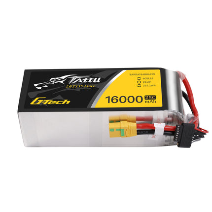 Tattu 6S 16000mAh 25C 22.2V リポバッテリー ハンドル付き