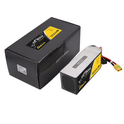 Tattu 6S 16000mAh 25C 22.2V リポバッテリー ハンドル付き