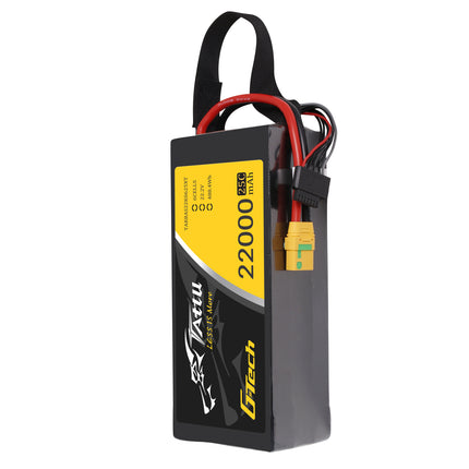 Tattu 6S 22000mAh 25C 22.2V リポバッテリー ハンドル付き