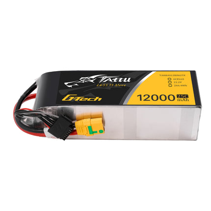 Tattu G-TECH 6S 12000mAh 25C 22.2V リポバッテリー G-TECH版