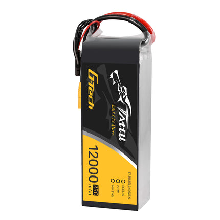 Tattu G-TECH 6S 12000mAh 25C 22.2V リポバッテリー G-TECH版