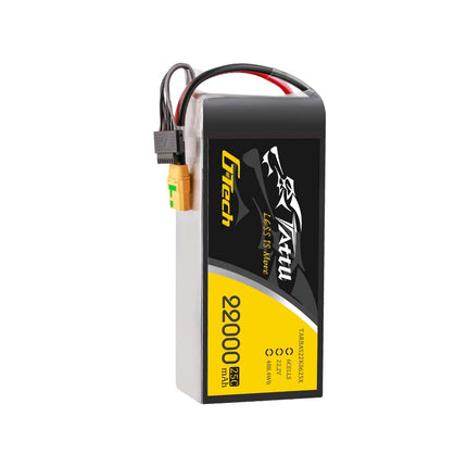 Tattu 6S 22000mAh 25C 22.2V リポバッテリー ハンドル付き