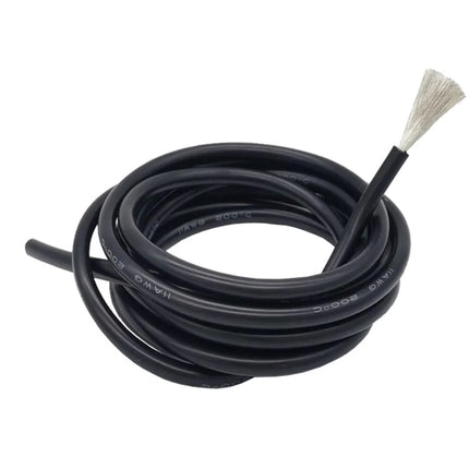 ARRIS 耐高温超軟シリコンワイヤー(赤/黒)1M