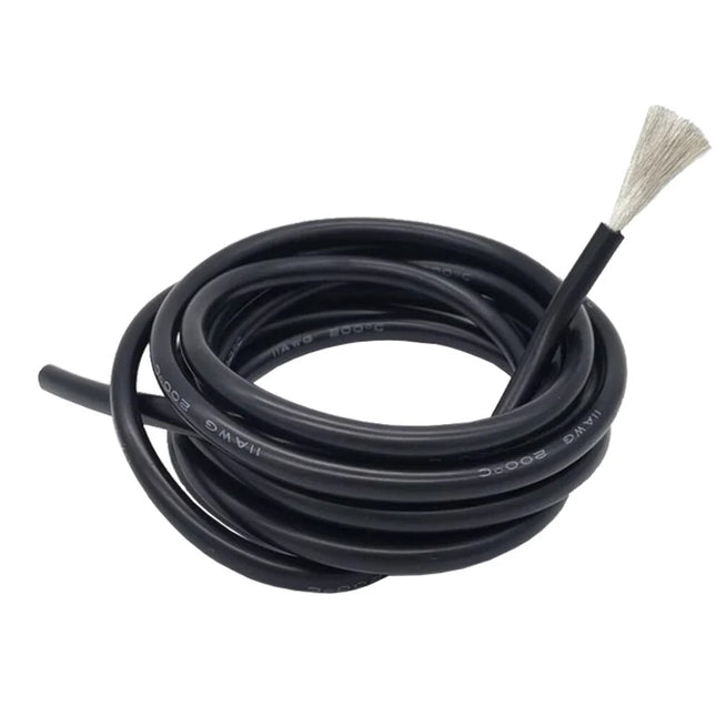 ARRIS 耐高温超軟シリコンワイヤー(赤/黒)1M