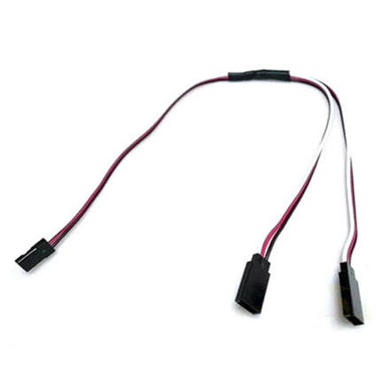 Y型サーボ延長ケーブル30芯 黒赤白