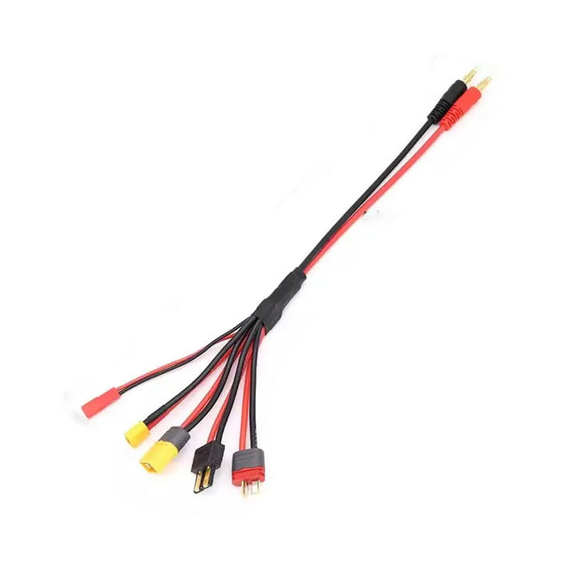 4.0MM バナナコネクタ-XT60  to XT30 XT60 JST コネクタ充電器コンバータ延長ケーブル